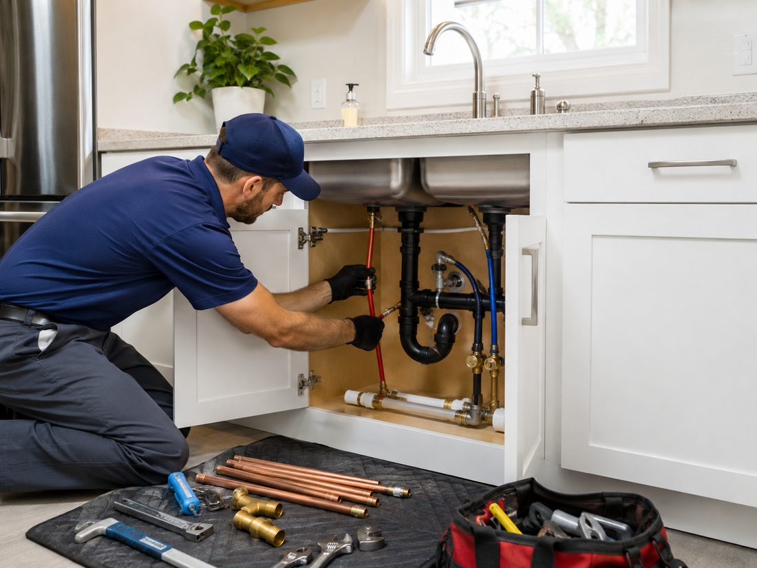 Kitchen Repipe — Elite Plumbing & Drains, Clifton, CO